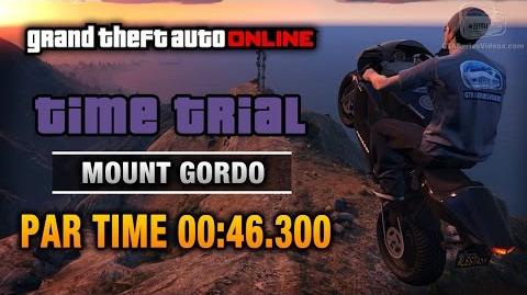 GTA Online - Time Trial 4 - Mount Gordo (Under Par Time)