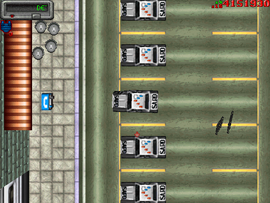 Parking the Squad Car between the others.