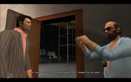 Steve didn't know that the person he was talking to was indeed Tommy and is amazed at his appearance.