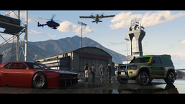As seen in the trailer.
