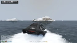 Take the submersible out to sea.