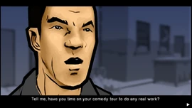 Xin asks if he has time to do any "real work".