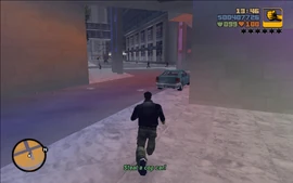 Claude is tasked with getting a police car, which he will use to break the Kanbu out.