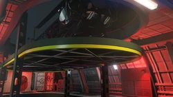 Moon Pool helipad lift