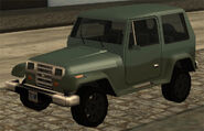 A Military Mesa with a roof in GTA San Andreas