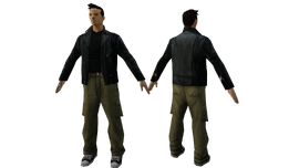 Claude's in-game model.
