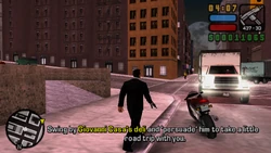 Swing by Giovanni Casa's deli and 'persuade' him to take a little road trip with you.