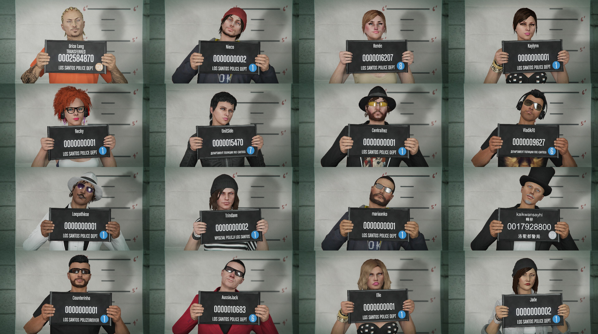 gta 5 custom characters