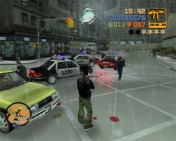 Grand Theft Auto III third view