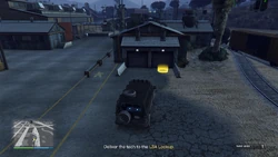 Deliver the tech to the LSA Lockup.