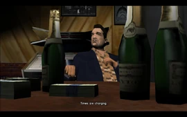 Sonny tries to refute the man's claim and says that the times are changing.