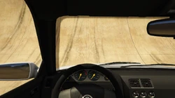 Driver's first-person view
