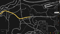 Vehicle Import Crime Scene GTAO Route 68 Map.png