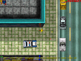 Deever tells the protagonist to deliver the money to Sergeant Roberts in Southeast Vice Beach.