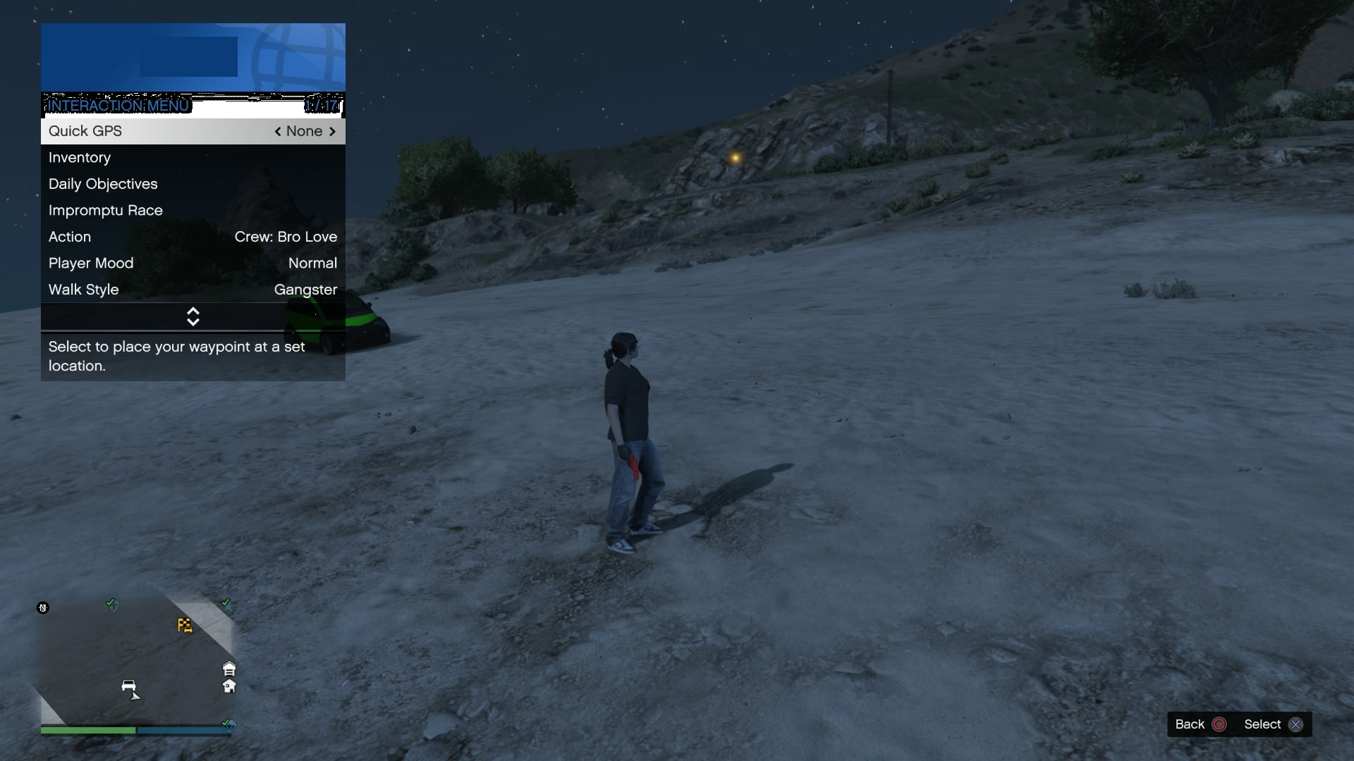 Donde se encuentra el menu de interaccion en gta v