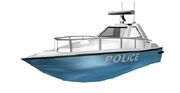 The "Police Boat", an earlier iteration of the Predator in GTA III prior to the game's release.