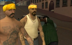 As Smoke gets near them, he smashes the Vagos member that insulted him twice over the head with a baseball bat and kills him.