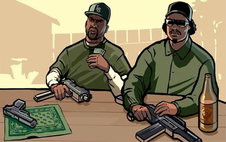 grand theft auto san andreas art