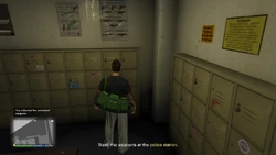 Collected the unmarked weapons.