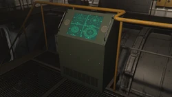 One of the four devices to be destroyed.