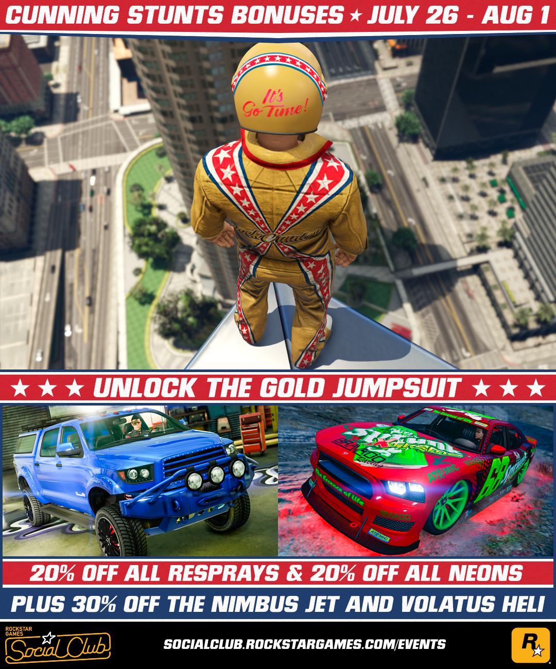 GTA Online stunt races: How to find, 2x bonus, and more