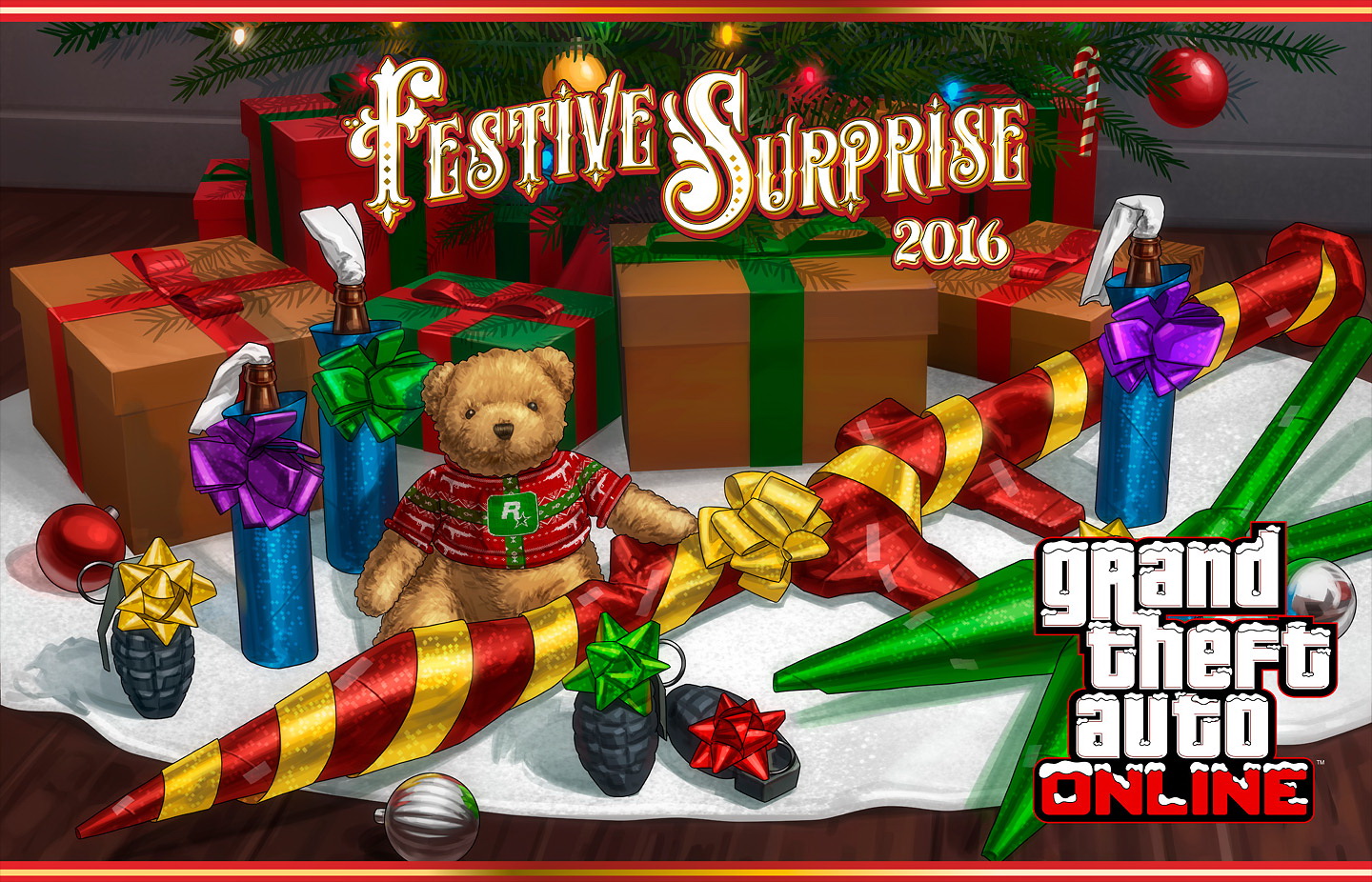 Gta V Christmas 2022 Gift Festive Surprise 2016 | Gta Wiki | Fandom