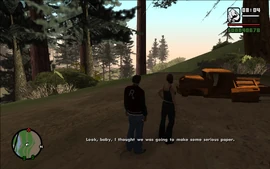 GoneCourting-GTASA-SS21.png (1.76 MB) Carl says that it felt "different" and Catalina responds saying that she always knew that he'd like it.