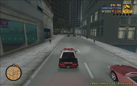 Claude making his way to an 8-Ball's garage in Newport.