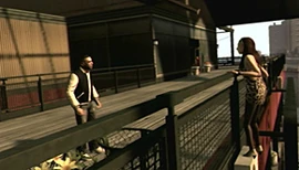 Margot about to commit suicide.