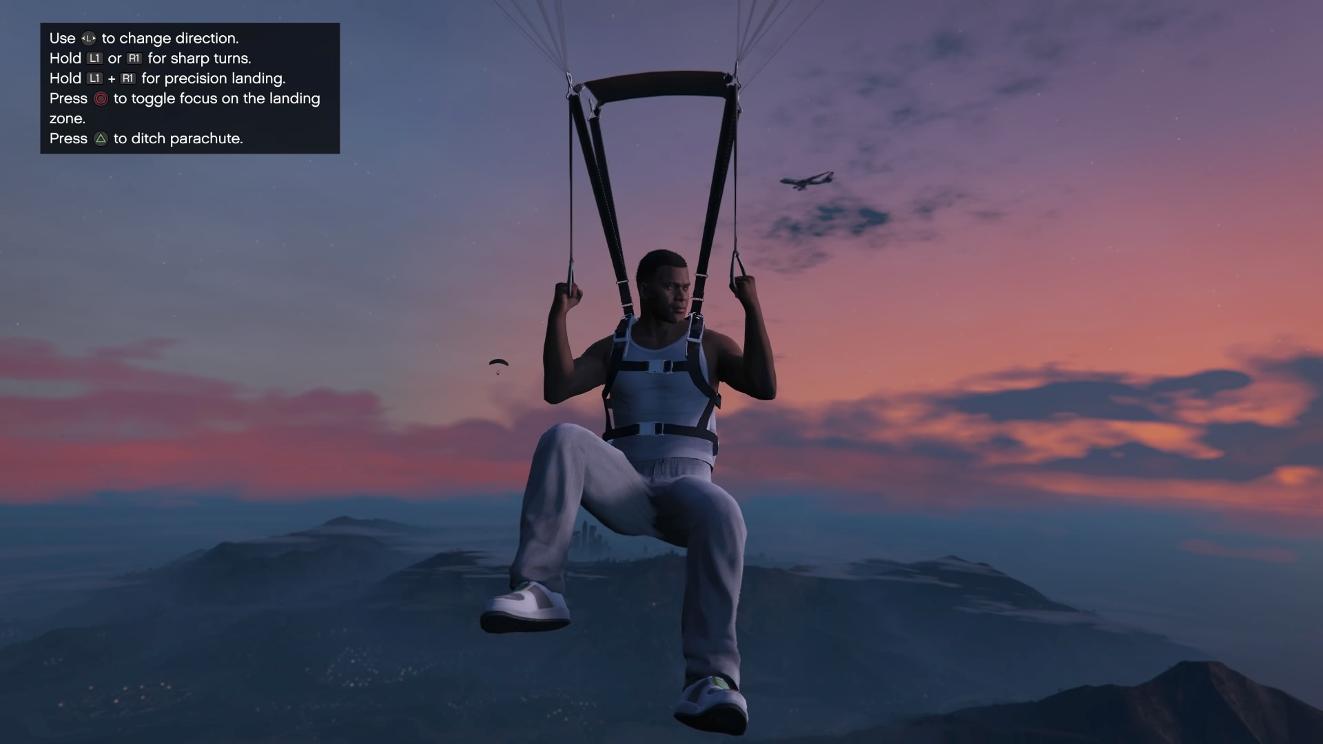 Original HD Parachute para GTA San Andreas