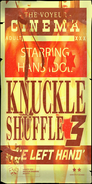 Knuckle Shuffle movie poster.