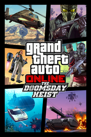 Alternative crop of the artwork seen during GTA Online loading screens.