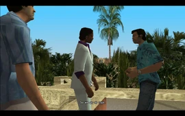 If nobody but cops can enter, then Tommy says they need to go as cops. He says that all they need are uniforms and a patrol car.