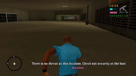 There is no threat at this location. Check out security at the last location.