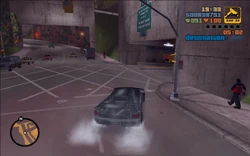 Claude, about to enter the Porter Tunnel.