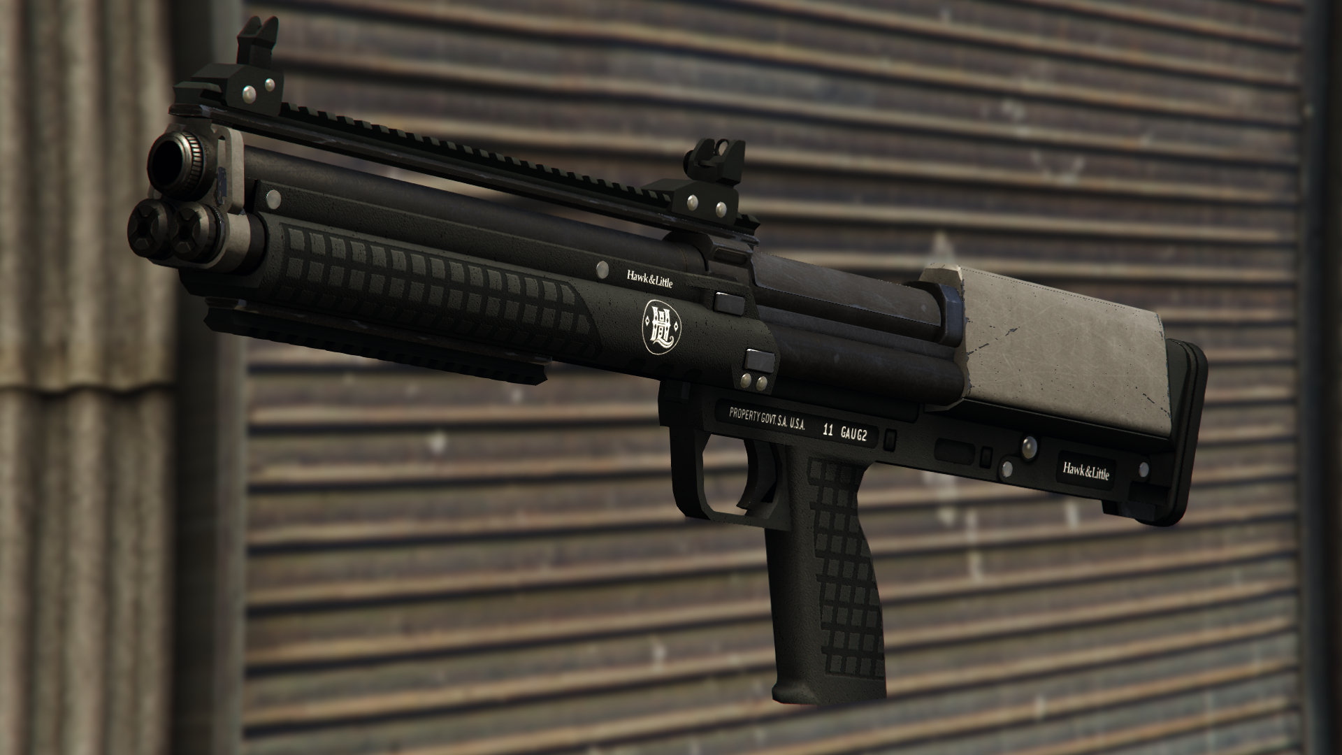 Bullpup Shotgun.