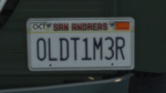 Custom Plate GTAO OLDT1M3R