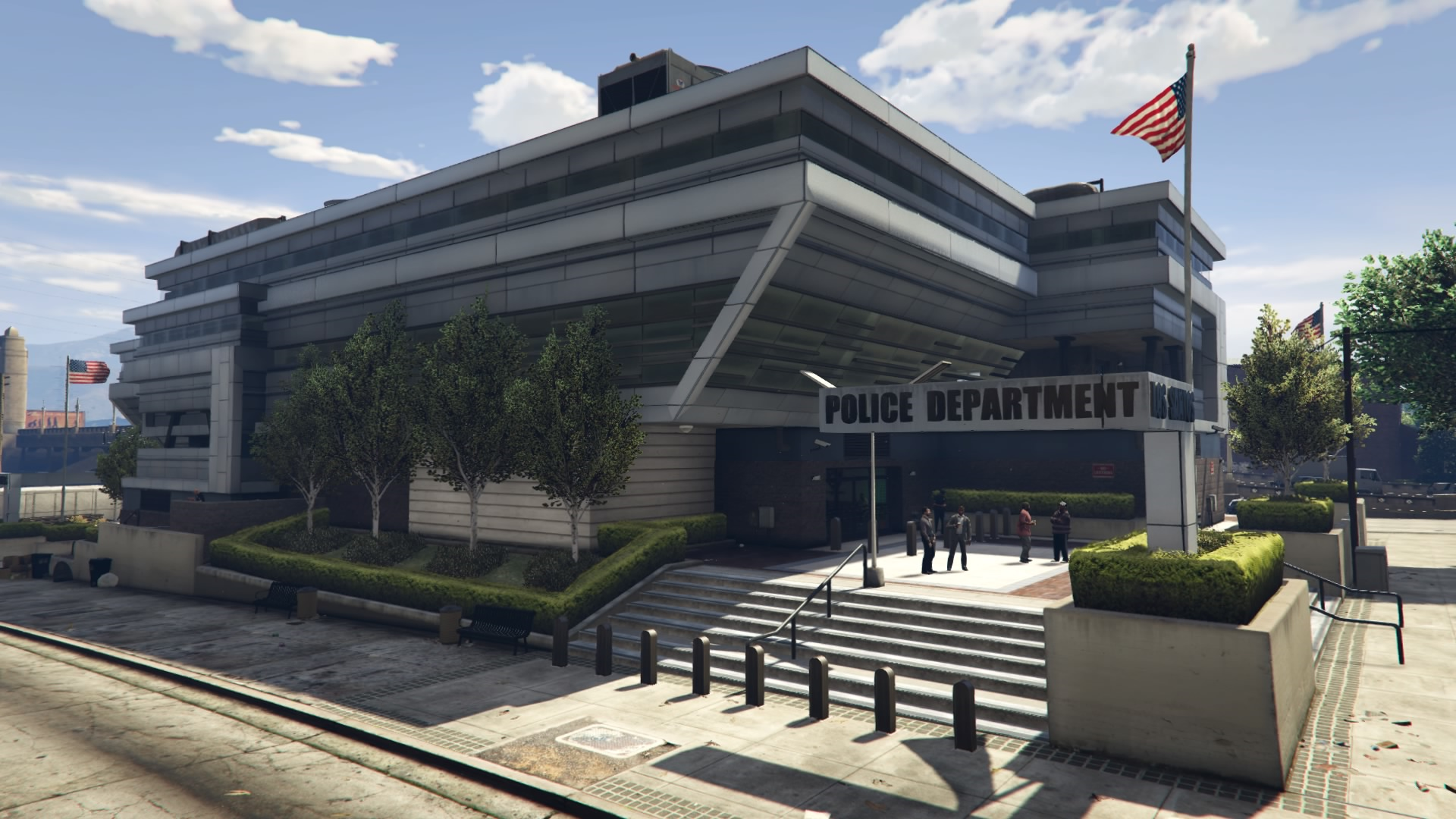where is the police station in gta