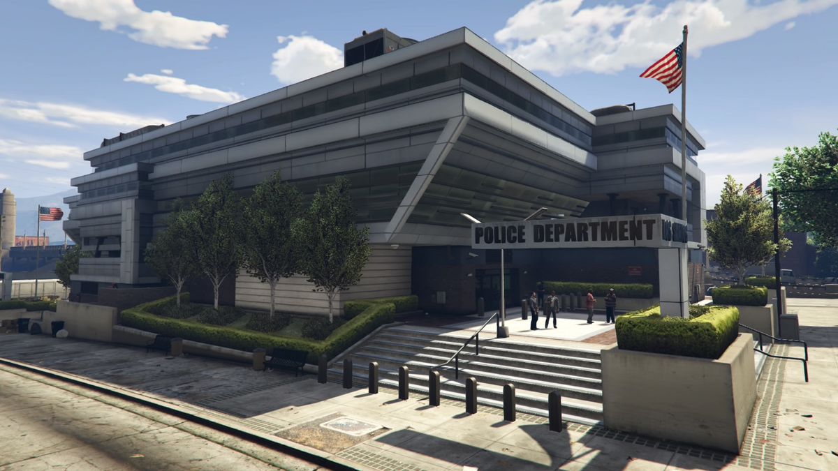 Popular Street Police Station - GTA5-Mods.com