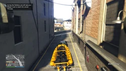 During the Robbery you will use your chosen boat to reach the 