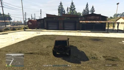 TheCluckinBellFarmRaid-GTAOee-HitAndRun-LocationC-SS9.jpg (1.06 MB) Repair the getaway vehicle at a mod shop. (If damaged)