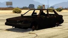 Wrecks-GTAVe-WreckedRedCar-Front