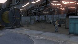 Some of the workers of the scrapyard.