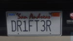 Custom Plate GTAO DR1FT3R