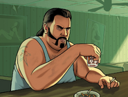 Trailer Park Mafia member that appears in the missions "Got Protection?" and "D.I.V.O.R.C.E.".