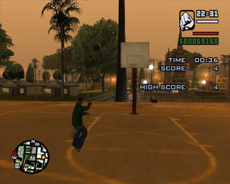 How to play Basketball in GTA: San Andreas Definitive Edition? (Hoopin' it  Up achievement)