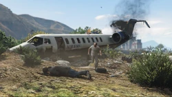 CaidaLibre-GTAV-TrevorFromAirplane