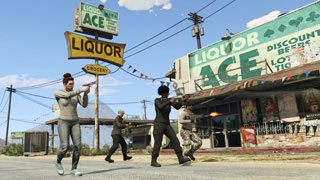 Grand Theft Auto Offline: Rolling In Blue Meth Lab Heist 