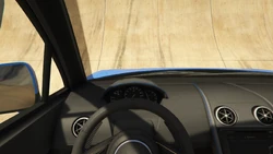 Driver's first-person view

