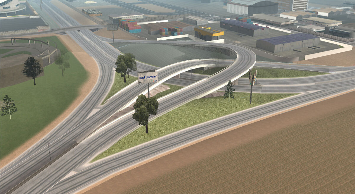 Los Santos Freeway (3D Universe), GTA Highways and More Wikia
